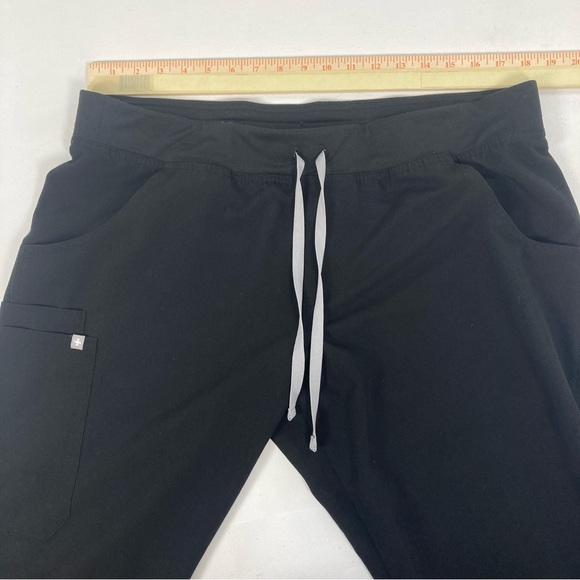 Figs Kade Cargo Scrub Pants Black Women’s XL Hospital Medical Nursing Uniform - Picture 7 of 15
